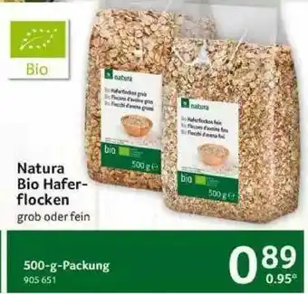 Selgros Natura Bio Haferflocken Angebot