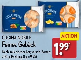 Aldi Nord CUCINA NOBILE Feines Gebäck 200 g Packung Angebot