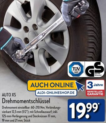 Aldi Nord AUTO XS Drehmomentschlüssel Angebot