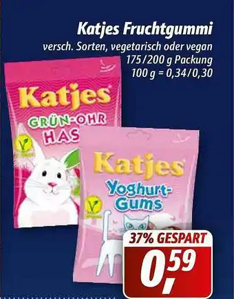 Simmel Katjes Fruchtgummi Angebot