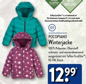 Aldi Nord POCOPIANO Winterjacke Angebot