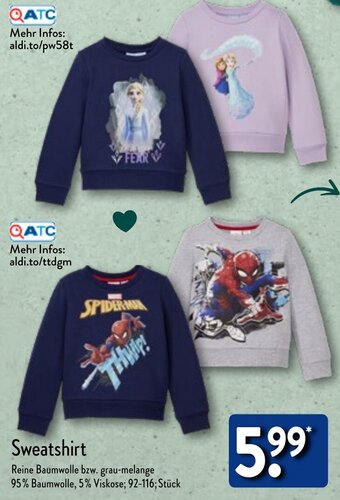 Aldi Nord Sweatshirt Angebot