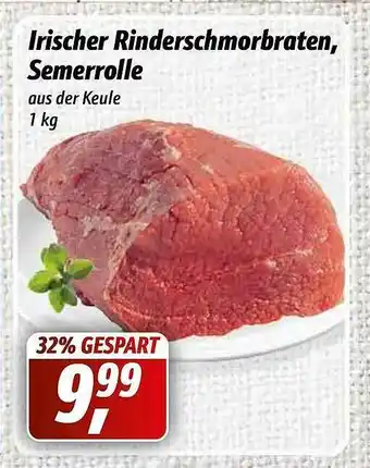 Simmel Irischer Rinderschmorbraten Semerrolle Angebot