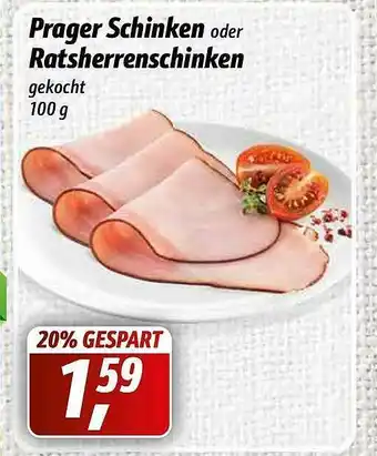 Simmel Prager Schinken Oder Ratsherrenschinken Angebot