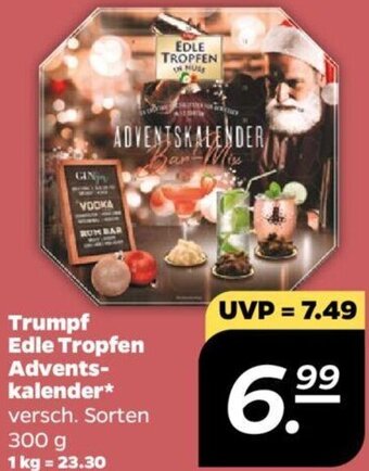 NETTO Trumpf Edle Tropfen Adventskalender 300 g Angebot