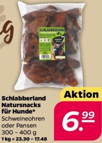 NETTO Schlabberland Natursnacks für Hunde 300-400 g Angebot