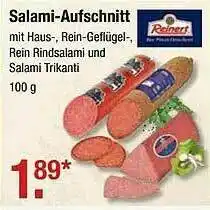 V Markt Salami-aufschnitt Reinert Angebot