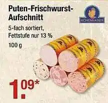 V Markt Puten-frischwurst-aufschnitt Angebot