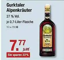 V Markt Gurktaler Alpenkräuter Angebot