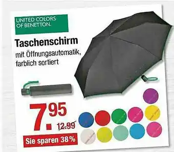 V Markt Taschenschirm Angebot