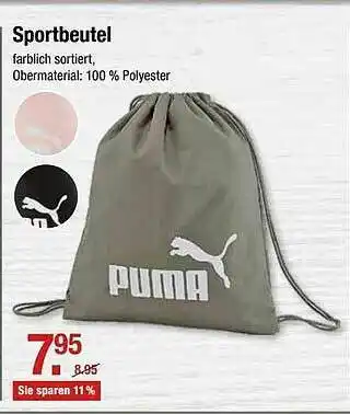 V Markt Sportbeutel Angebot