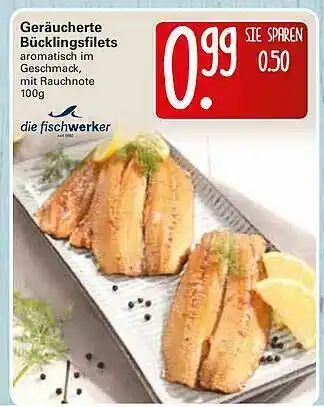 WEZ Geräucherte Bücklingsfilets Angebot