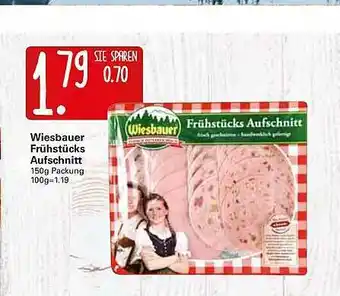 WEZ Wiesbauer Frühstücks Aufschnitt Angebot