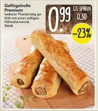 WEZ Geflügelrolle Premium Angebot