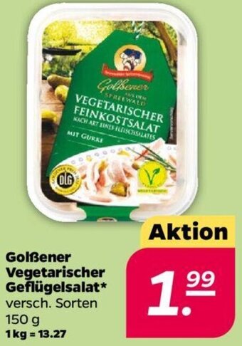 NETTO GolBener Vegetarischer Geflügelsalat 150 g Angebot