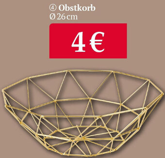 Woolworth Obstkorb Ø26 cm Angebot