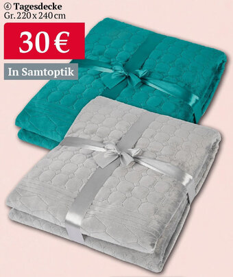 Woolworth Tagesdecke Gr.220 x 240 cm Angebot