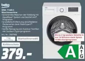 Saturn beko WML 71465 S Waschmaschine Angebot