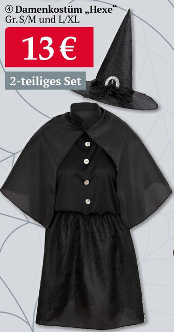 Woolworth Damenkostüm Hexe Angebot