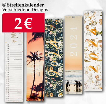 Woolworth Streifenkalender Angebot