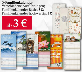 Woolworth Familienkalender Angebot