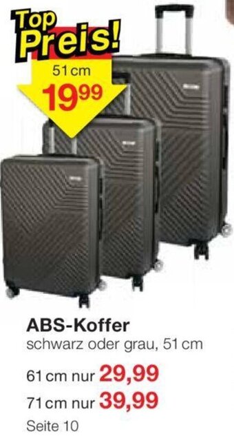 Jawoll ABS-Koffer 51 cm Angebot