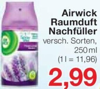 Jawoll Airwick Raumduft Nachfüller 250 ml Angebot