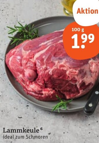 tegut Lammkeule 100 g Angebot