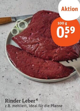 tegut Rinder Leber 100 g Angebot