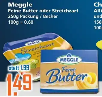 Klaas und Kock Meggle Feine Butter oder streichzart 250g Angebot