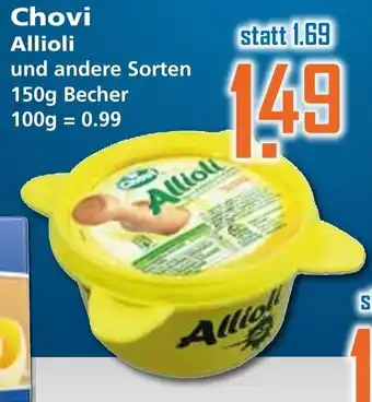 Klaas und Kock Chovi Allioli 150g Becher Angebot