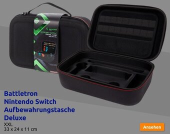 Action Battletron Nintendo Switch Aufbewahrungstasche Deluxe Angebot