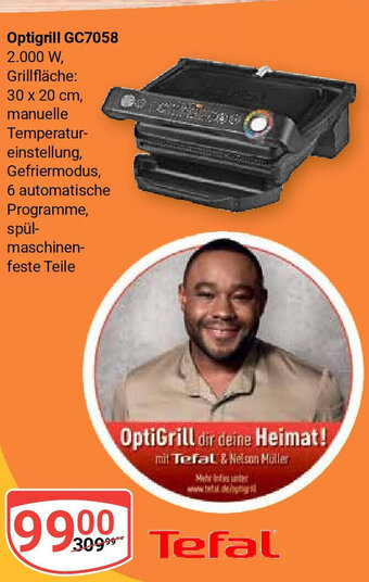 Globus Tefal Optigrill GC7058 Angebot