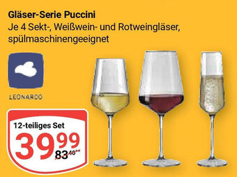 Globus LEONARDO Gläser-Serie Puccini Angebot