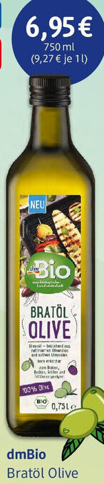 dm drogerie dmBio Bratöl Olive 750 ml Angebot