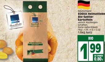 Edeka Deutschland EDEKA Heimatliebe Bio-Speisekartoffeln 1,5 kg Netz Angebot