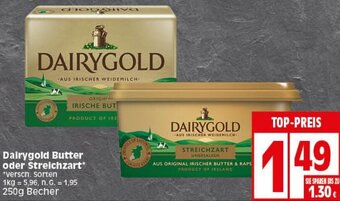 Elli Markt Dairygold Butter oder Streichzart 250 g Becher Angebot