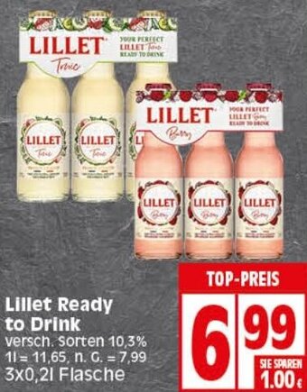 Elli Markt Lillet Ready to Drink 3x0,2 L Flasche Angebot