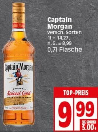 Elli Markt Captain Morgan 0,7 L Flasche Angebot