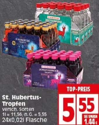 Elli Markt St. Hubertus-Tropfen 24x0,02 L Flasche Angebot