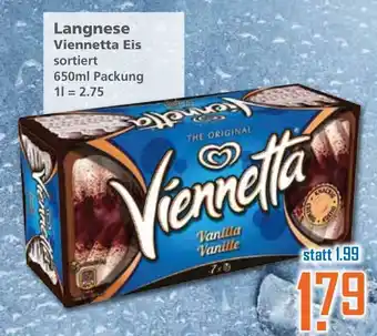 Klaas und Kock Langnese Viennetta Eis sortiert 650ml Angebot