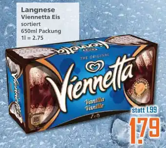 Klaas und Kock Langnese Viennetta Eis 650ml Angebot