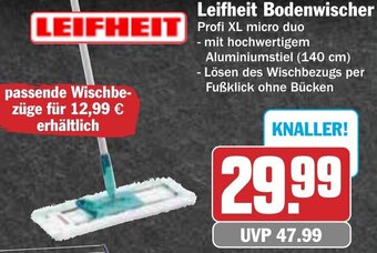 Hit Leifheit Bodenwischer Angebot