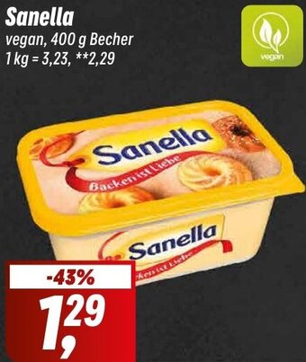 Simmel Sanella 400 g Becher Angebot