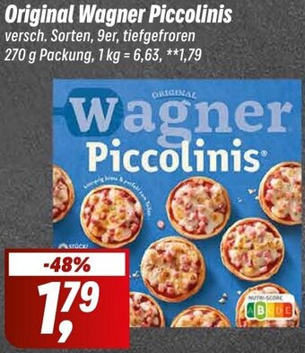 Simmel Original Wagner Piccolinis 270 g Packung Angebot