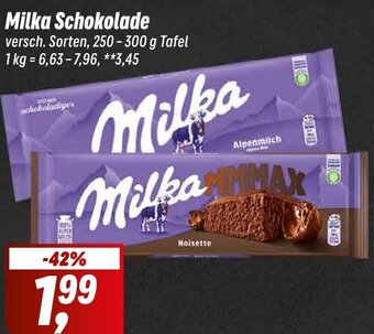 Simmel Milka Schokolade 250-300 g Tafel Angebot