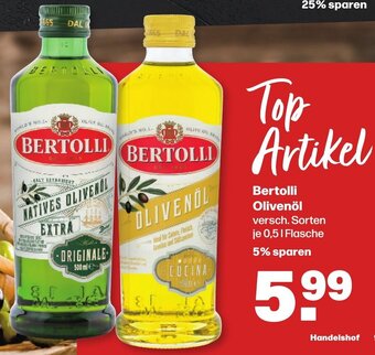 Handelshof Bertolli Olivenöl 0,5 L Flasche Angebot