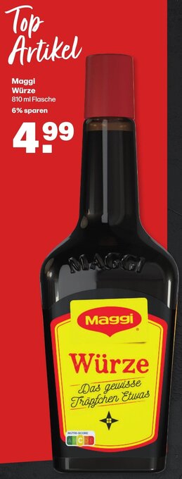 Handelshof Maggi Würze 810 ml Flasche Angebot