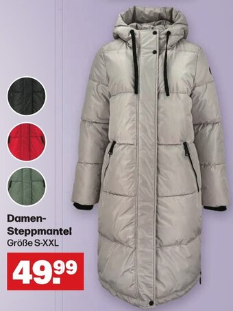 Handelshof Damen-Steppmantel Größe S-XXL Angebot