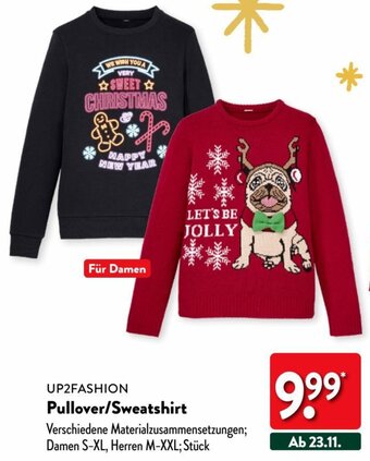 Aldi Nord UP2FASHION Pullover/Sweatshirt Angebot